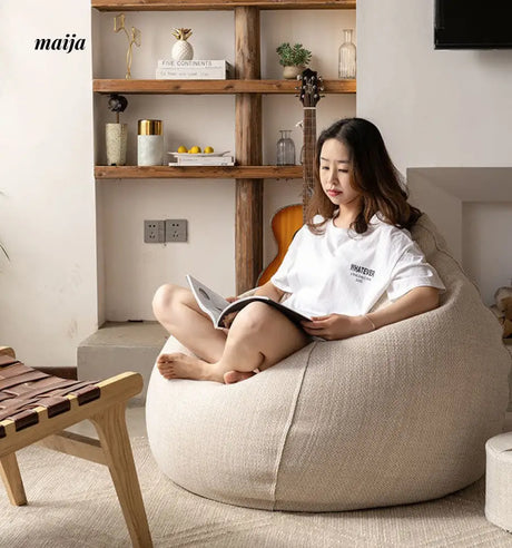 Cotton Lazy Bean Bag Sofa from MY