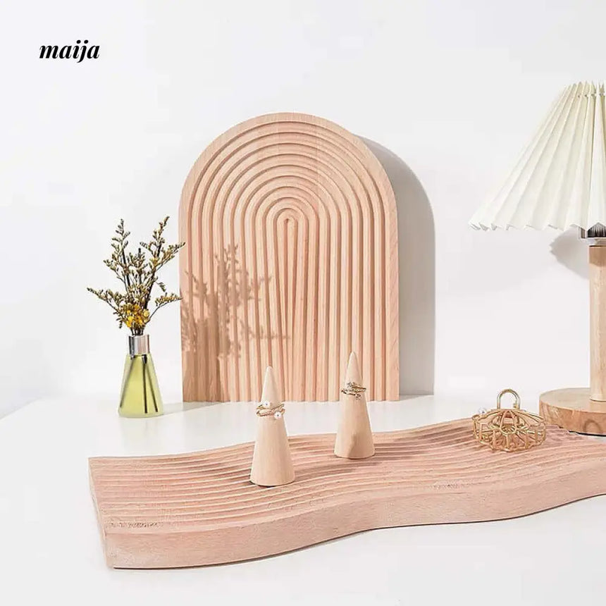 Wavy Wooden Tray from maija