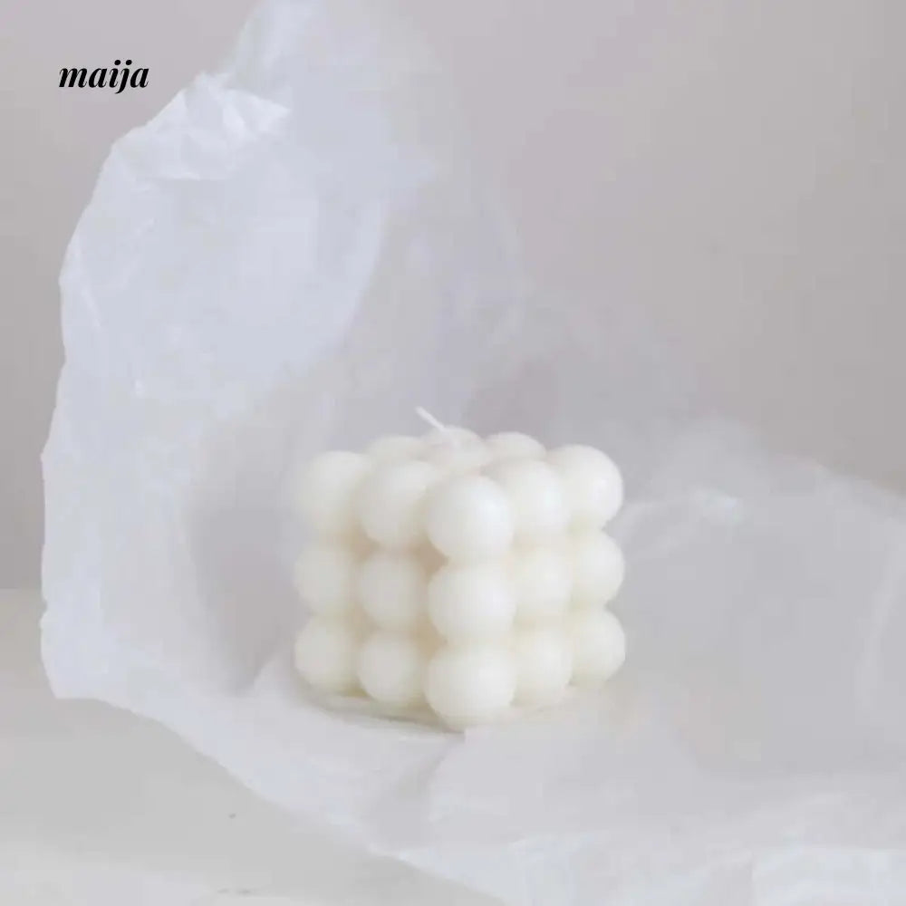 Bubble Square Candle from maija