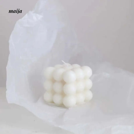 Bubble Square Candle from maija