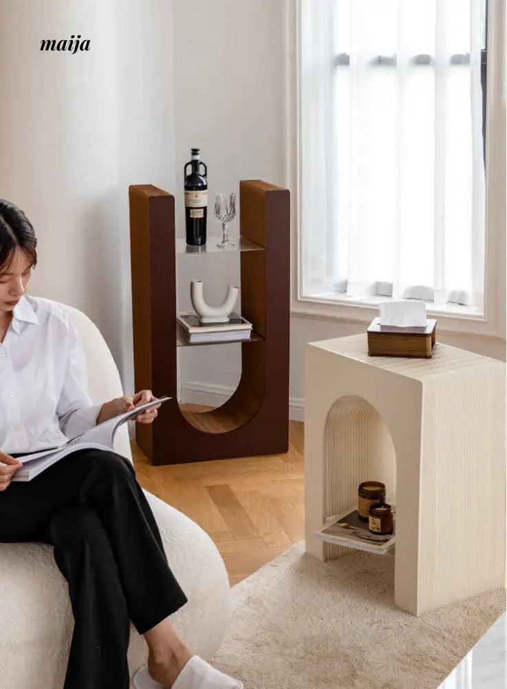 Accordion Paper Bedside Table from Shiba Paper