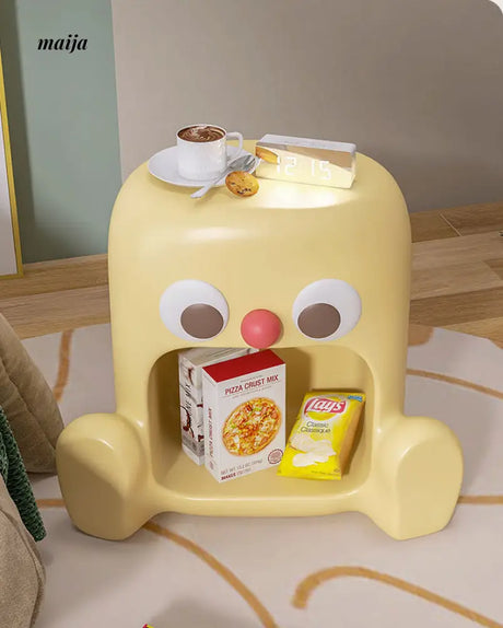 Yellow Robot Storage Side Table from maija