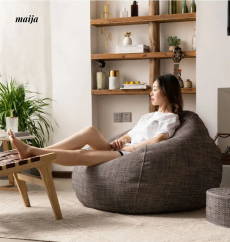 Cotton Lazy Bean Bag Sofa from MY