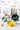Four Legged Colourful Ceramic Storage Bowl from Xingmijia