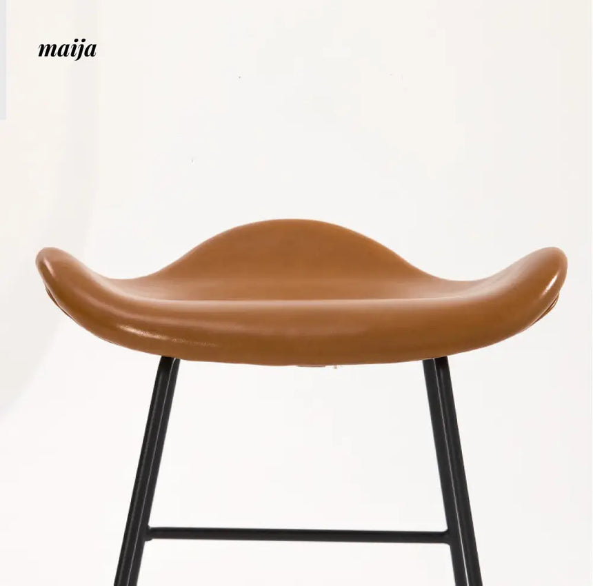 Classic Leather Bar Chair from u-lord