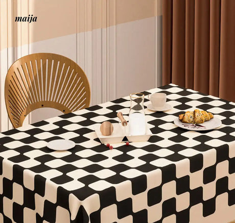Contrast Checker Tablecloth from maija