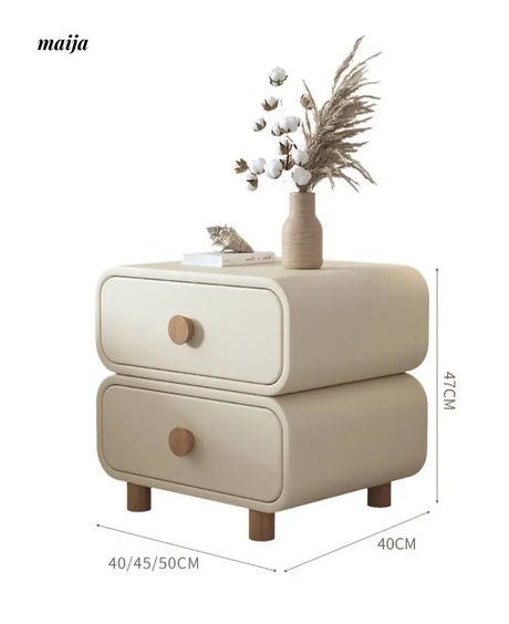 Andrea Microfiber Wrapped Side Table from maija