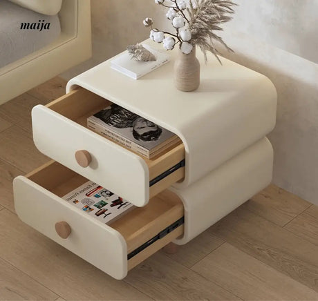 Andrea Microfiber Wrapped Side Table from maija