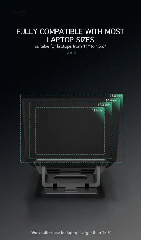 Adjustable Metal Laptop Stand from llano/Green Giant