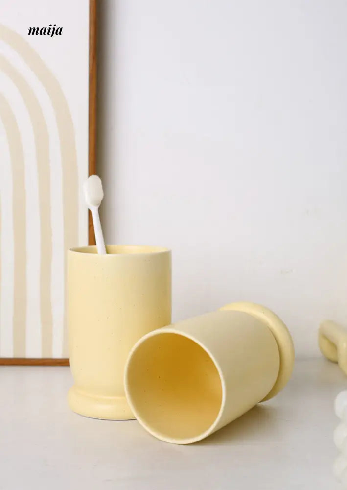 Chibi Toothbrush Cup from LENYVASEN