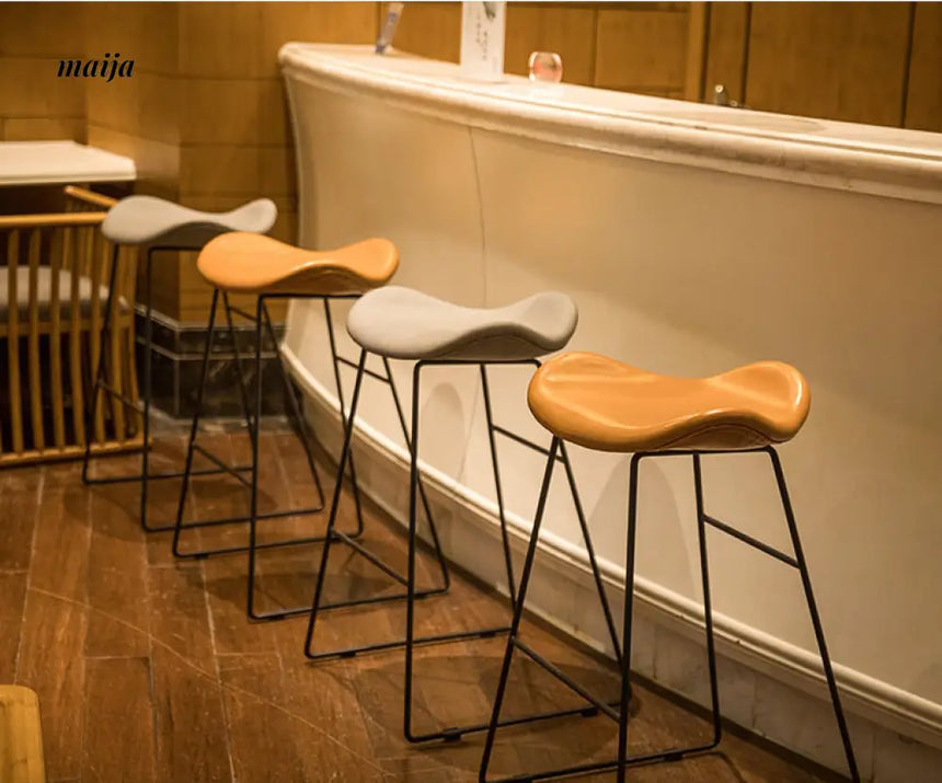 Classic Leather Bar Chair from u-lord