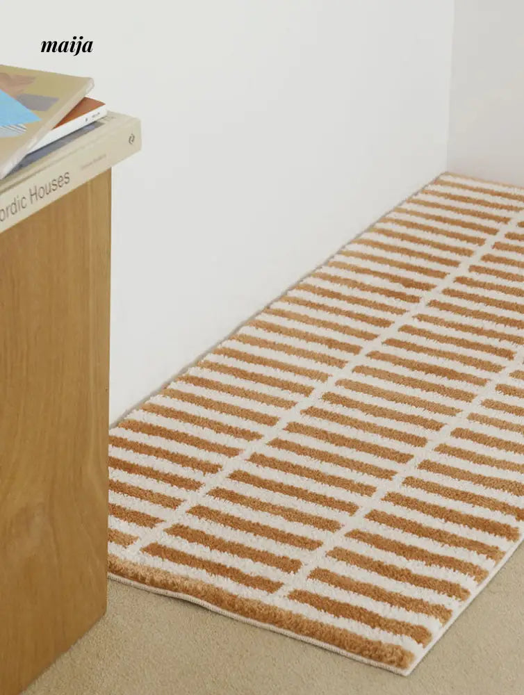 Brick Layer Bedside Rug from maija