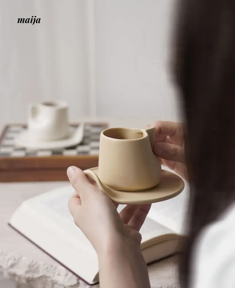 Daichi Ceramic Mug Set from LAMOME DECO