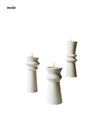 Enzo Ceramic Candle Holder from maija