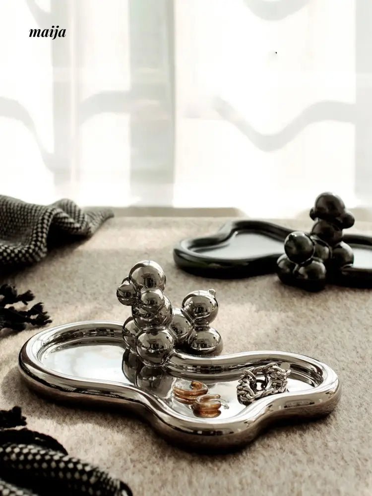 Glossy Puppy Ceramic Tray from maija