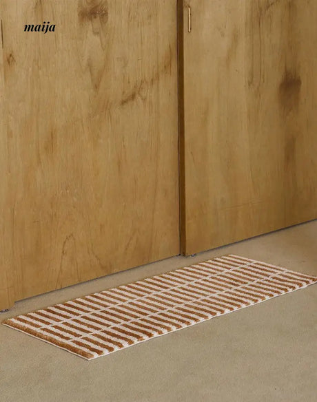 Brick Layer Bedside Rug from maija