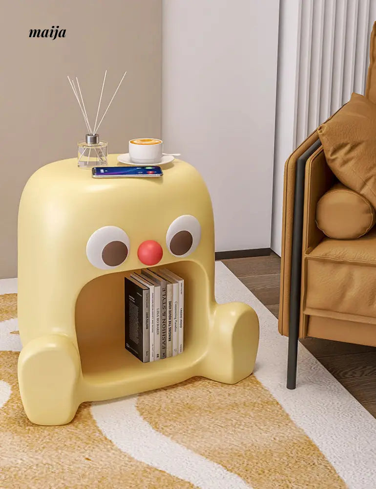 Yellow Robot Storage Side Table from maija