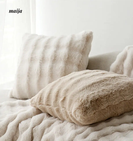 Velvet Bubble Cushion and Blanket from milamila