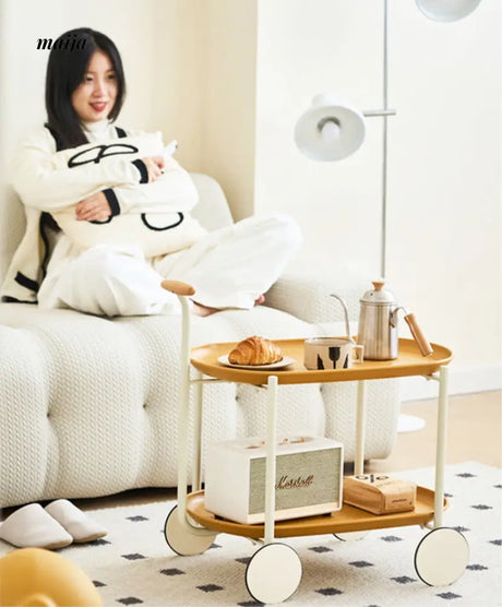 Arya Creamy Snack Trolley from Time Lover