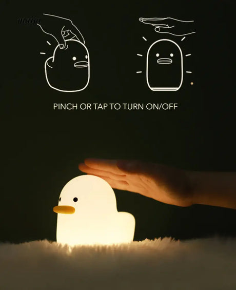 Blank Duck Night Lamp from MUID