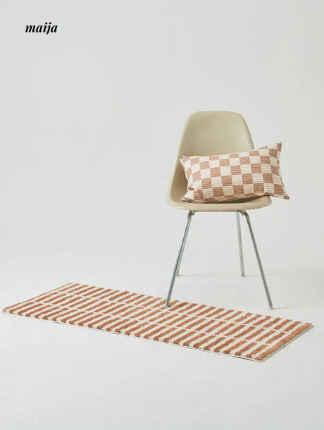 Brick Layer Bedside Rug from maija