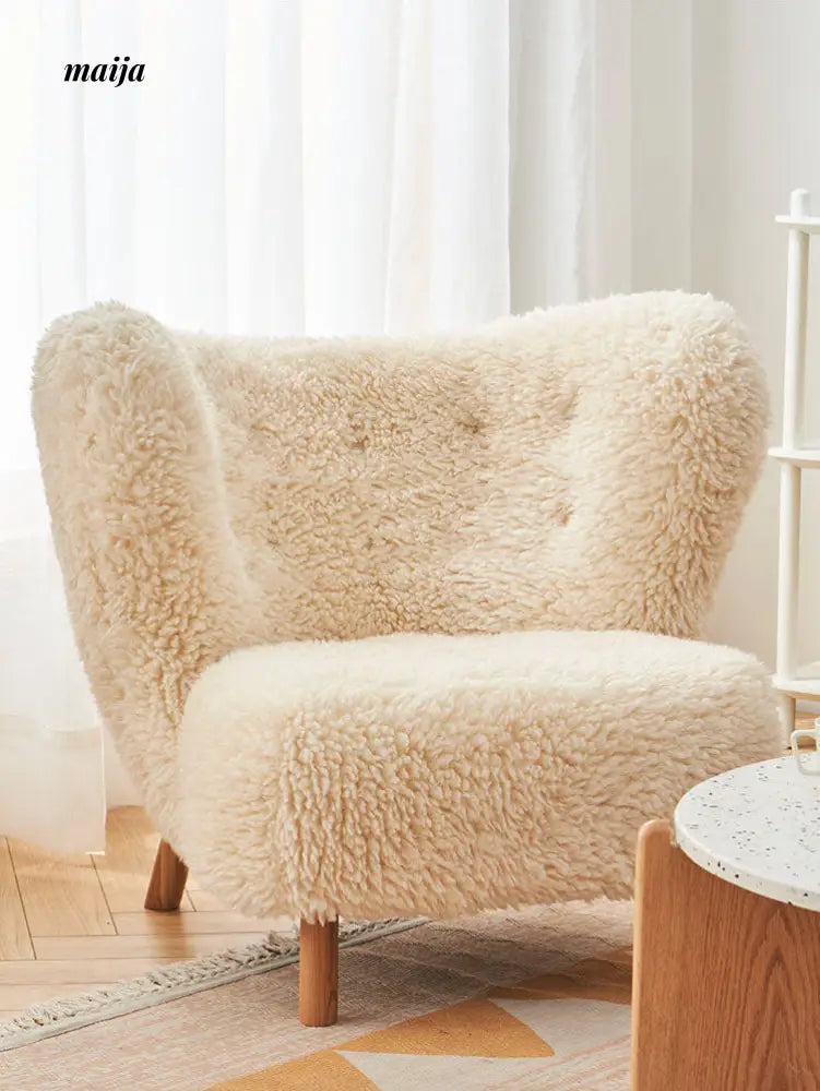 Fluffy Petra Lounge Chair from maija