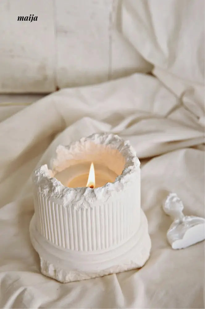 Greek Ruins Column Candle from Joy Spread