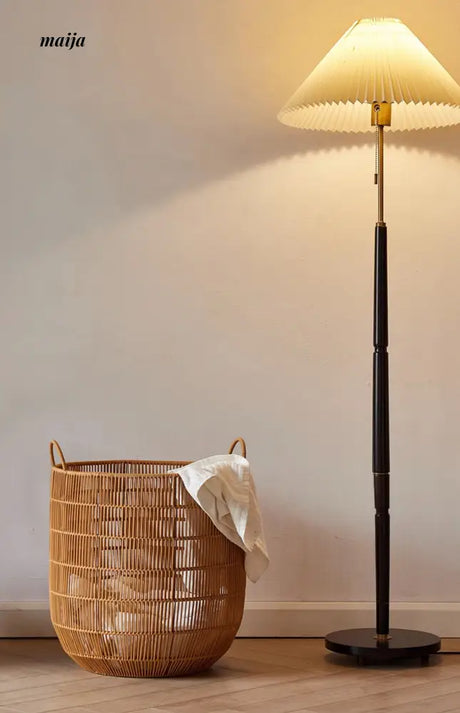 Woven Rattan Laundry Basket from maija