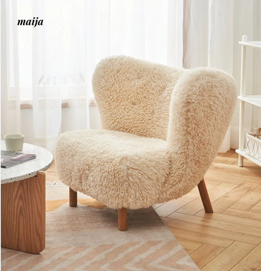 Fluffy Petra Lounge Chair from maija