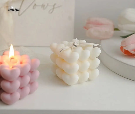 Fluttery Heart Candle from maija