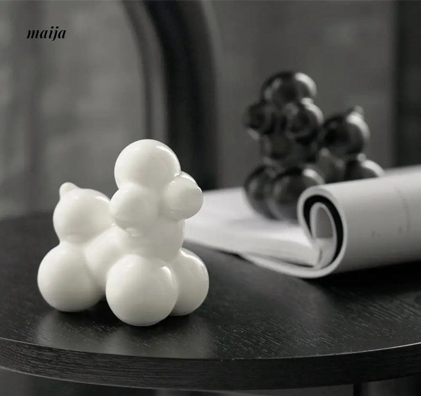 Glossy Puppy Ceramic Tray from maija