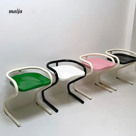 Rufus Dawson Backless Pipe Chair from maija