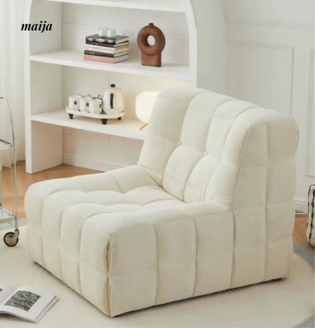 Akira Waffle Lounge Chair from Mukeqi