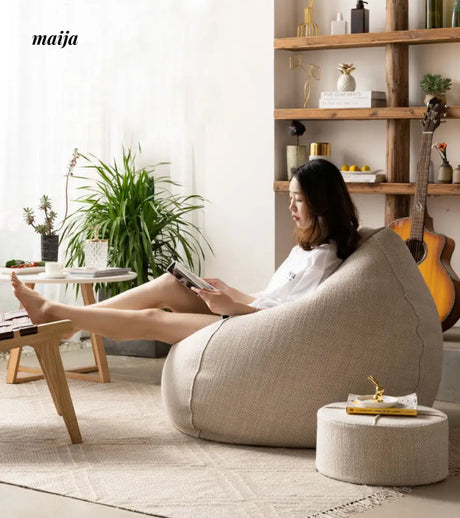 Cotton Lazy Bean Bag Sofa from MY