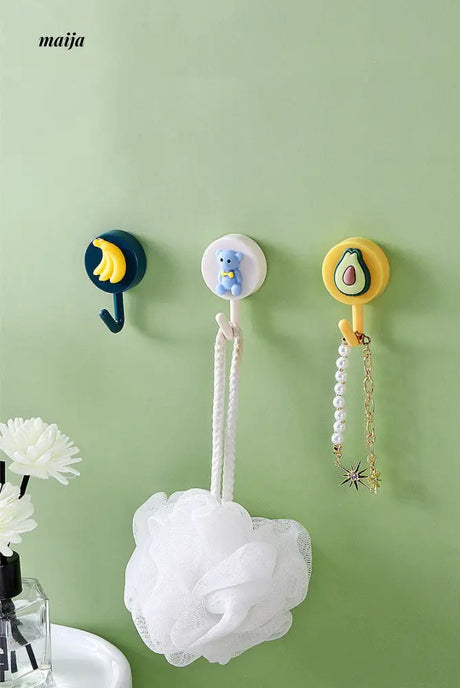 Kawaii Strong Adhesive Wall Hooks from maija