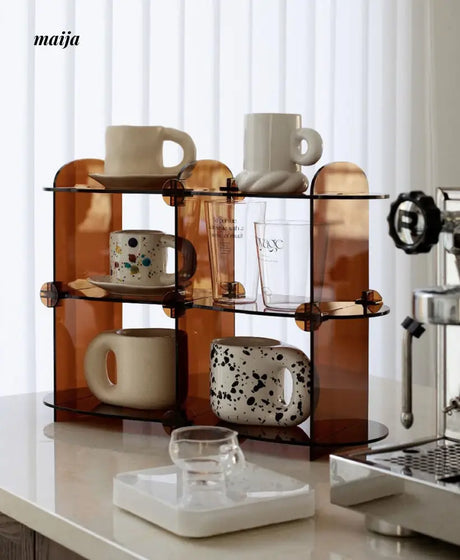 Glenn Acrylic Storage Shelf from maija