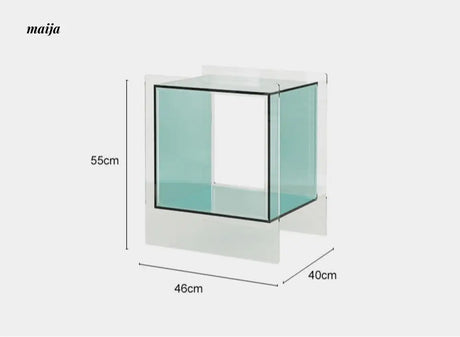 Crystal Acrylic Side Table from maija