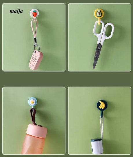 Kawaii Strong Adhesive Wall Hooks from maija