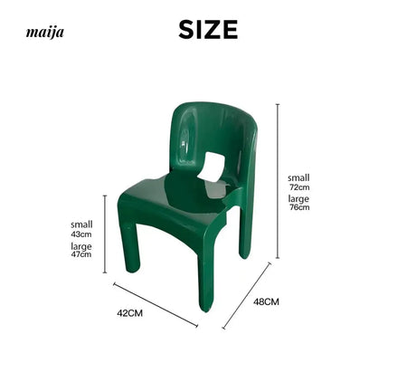 Astrid Colourful Stackable Plastic Chair from maija