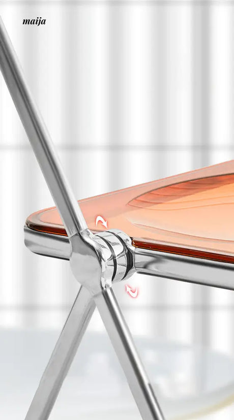 Transparent Crystal Folding Chair from maija