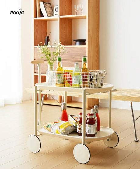 Arya Creamy Snack Trolley from Time Lover