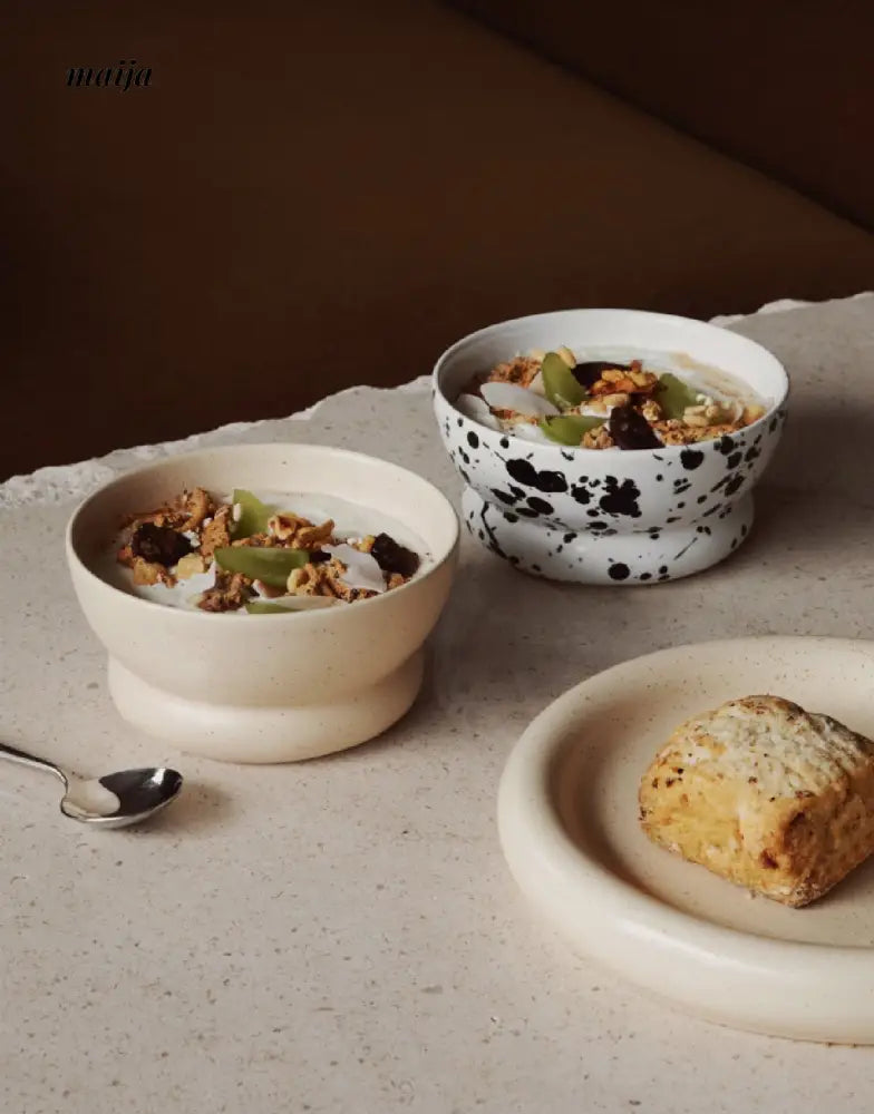 Chubby Moi Ceramic Cereal Bowl from MOREOVER