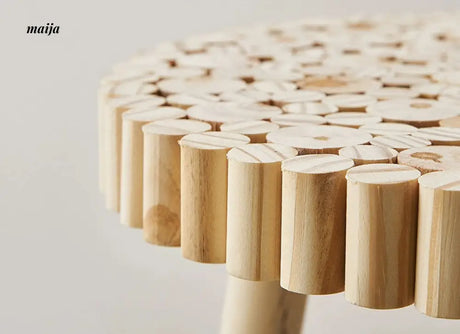 Log Style Stool from maija