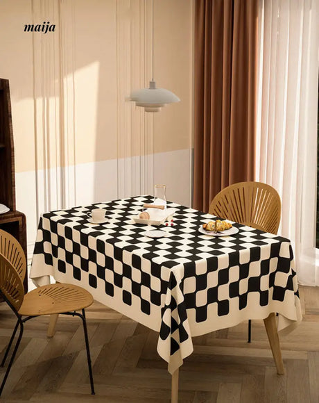 Contrast Checker Tablecloth from maija