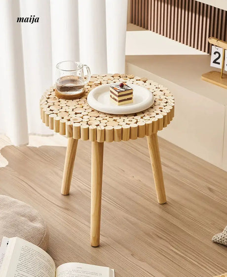 Log Style Stool from maija