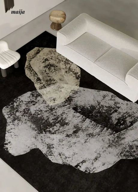 Coastline Geometric Retro Rug from maija