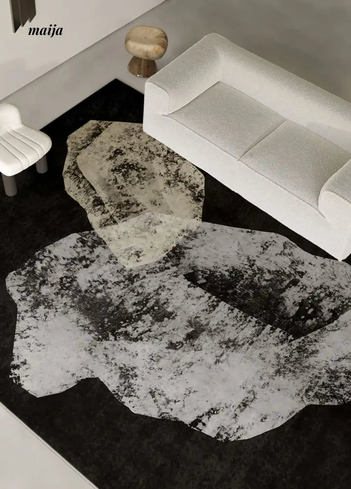 Coastline Geometric Retro Rug from maija