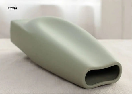 Bella Creamy Matte Ceramic Vase from maija