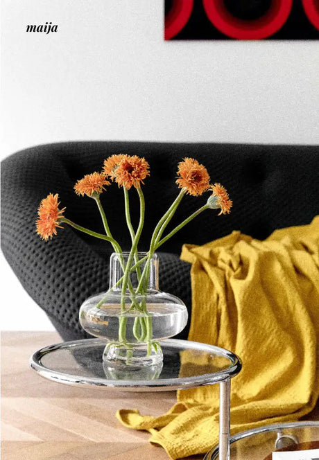 Bell Shaped Glass Vase from maija