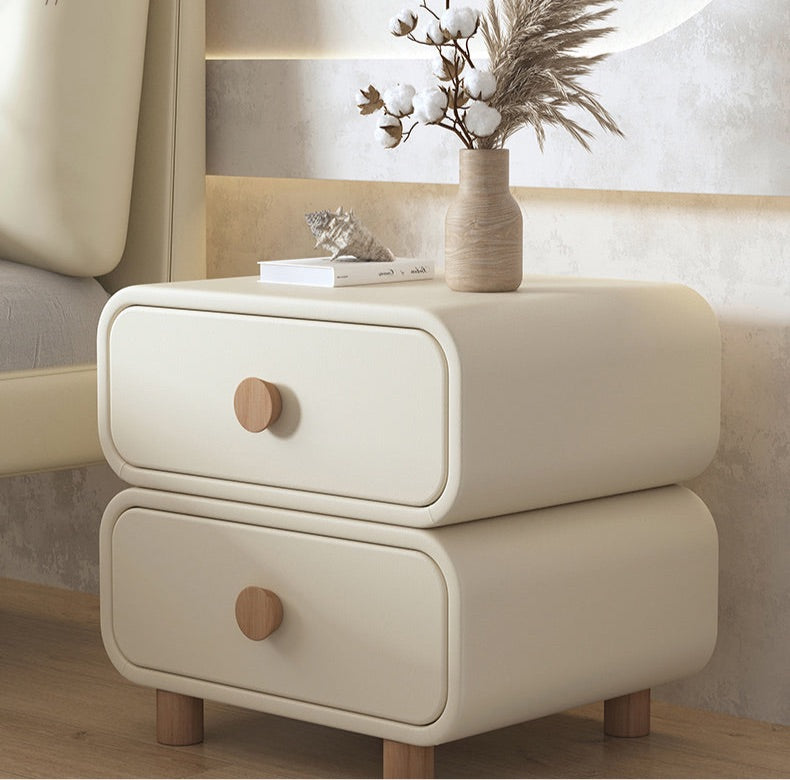 Andrea Microfiber Wrapped Side Table from maija